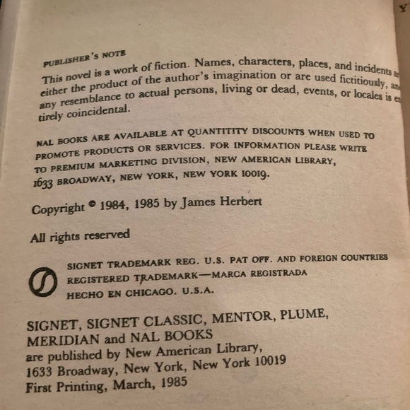 Domain by James Herbert Paperback - Picture 2 of 5